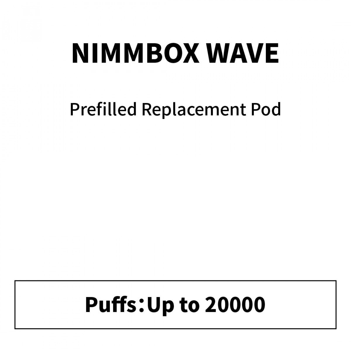 NIMMBOX WAVE POD