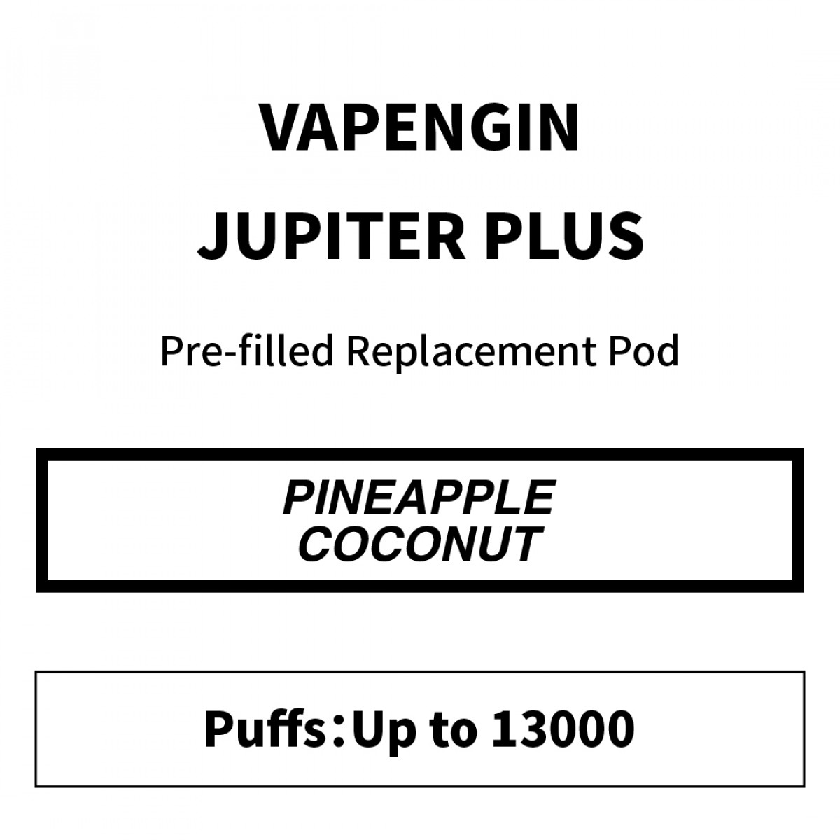 VAPENGIN JUPITER 2 PLUS 13000 POD