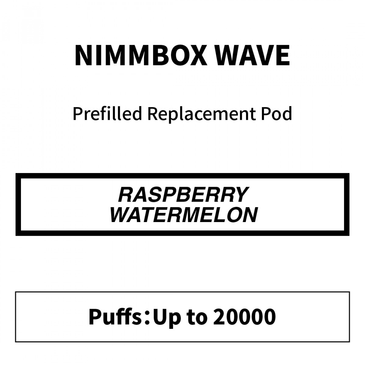 NIMMBOX WAVE POD