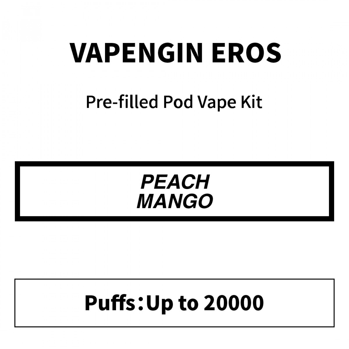 EROS KIT 14 FLAVOURS 20K